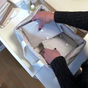 Органайзер для хранения Кам Кам Копенгаген (Cam Cam Copenhagen) "Голубые Полоски"